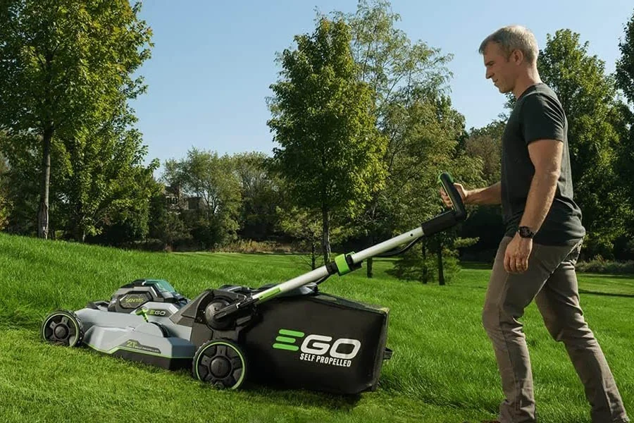 best electric push mower
